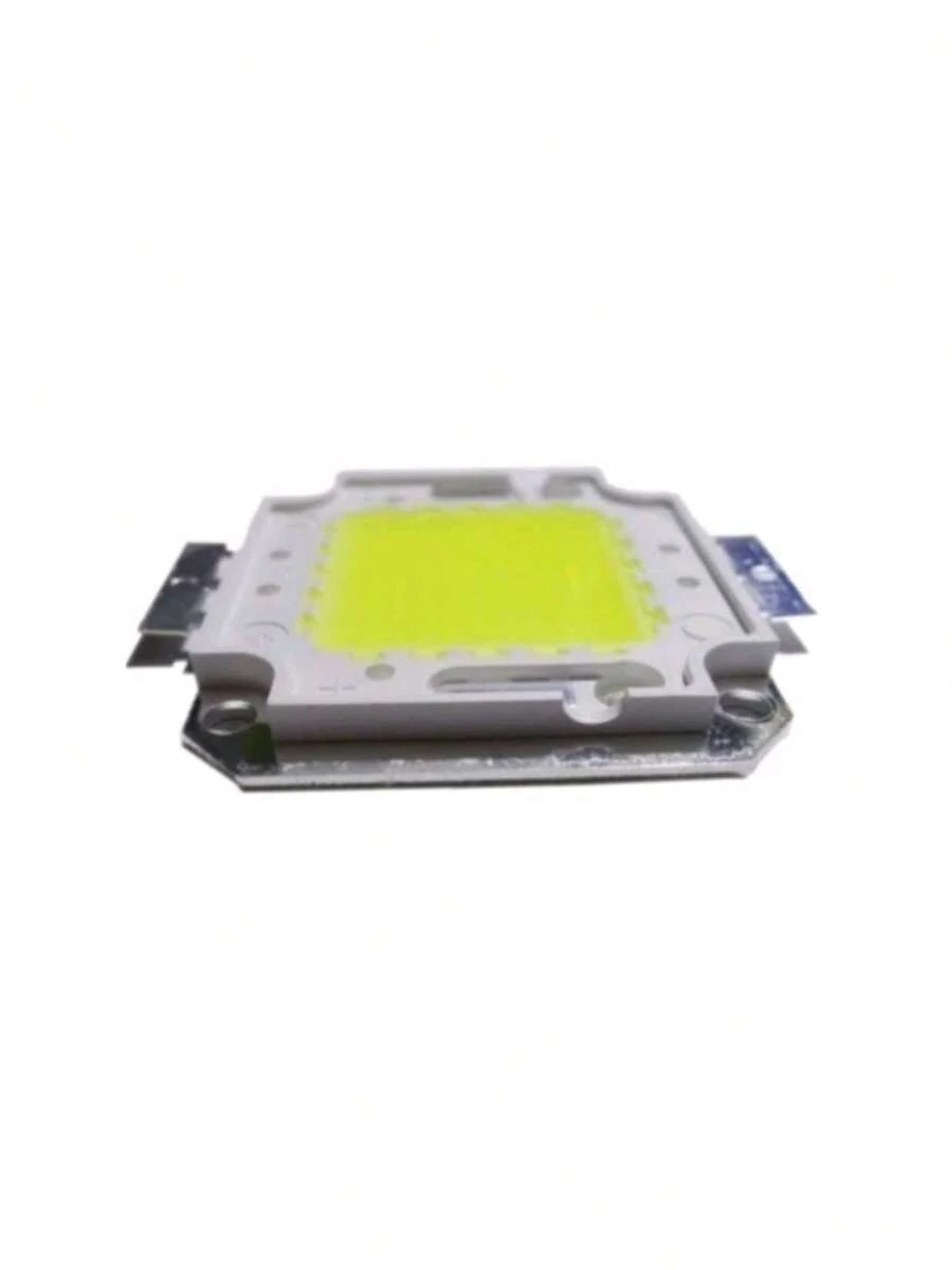 KIT 2 Chip Led 50w Para Reposição De Refletores Branco Frio 6500K - Branco Frio - Visão 1