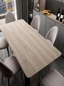 1 Cuộn Không thấm nước Gỗ Vinyl Hình nền Tự dính Giấy dán tường Cửa Tủ Bàn làm việc Hiện đại Đồ nội thất Trang trí Dán giấy tường - Màu Khaki - Xem 6