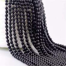 6/8/10 毫米天然石珠石圓形真石串珠散裝寶石孔尺寸 1 毫米 Diy 光滑珠子適用於手鍊項鍊耳環珠寶製作 - 串珠 - 查看 11