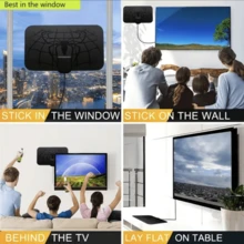 Boost Your Home Entertainment With This 1pc Mini Portable HDTV Digital Television Antenna! - General - View 4