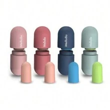 Noise Isolating Sleep Earplugs, Soft Slow Rebound Foam Ear Plugs For Students, Anti-Noise And Anti-Snoring - Green - View 1