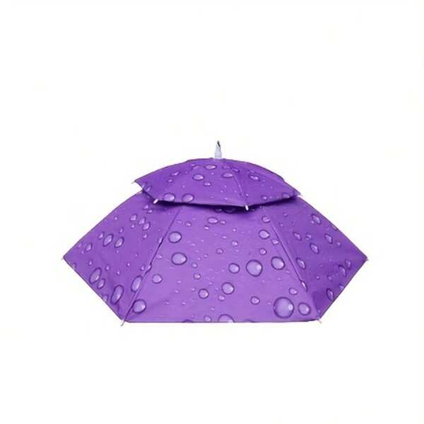 Golf Sun Cap Rain And Sun Two Use Outdoor Umbrella Foldable Large