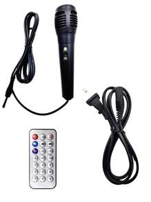 Bocina Bafle 15 Pulgadas Recargable Con Luz Led KSR 10,000W - Negro - Ver 8