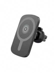 無線汽車充電支架,15瓦快速充電磁性手機架,適用於android - 黑色 - 查看 10
