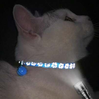 2 Stücke Reflektierendes Haustierhalsband, Anti-verlust-hunde- Und Katzenhalsband Für Kleine Und Mittlere Haustiere