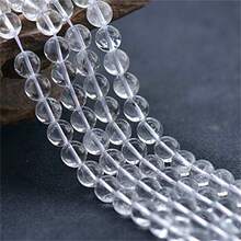 6/8/10 毫米天然石珠石圓形真石串珠散裝寶石孔尺寸 1 毫米 Diy 光滑珠子適用於手鍊項鍊耳環珠寶製作 - 串珠 - 查看 66