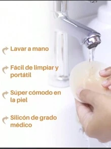 Tapa Pezón Invisible Cubre Pezón Pezonera Silicona - Rosa - Ver 7