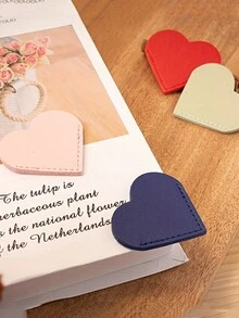 5/10 件心型書籤、頁夾、書角保護套 - 彩色 - 查看 2