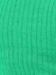 Women Knit Tops - Màu xanh chanh - Xem 3