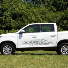 2入組越野車側貼紙-灰色 - 灰色 - 查看 4