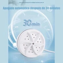YUDA Mini lavadora ultrasónica, lavadora portátil de turbina completamente automática, lavadora de ropa interior de cubo pequeño - unitalla - Ver 3