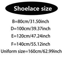 一雙間隔鞋帶彩色鞋帶七彩冰淇淋圓點鞋帶男女同款 - 黑綠藍JK-5 - 查看 6