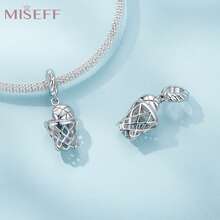 MISEFF 新品 1 件 925 纯银运动健身篮球串珠手链 DIY 珠宝制作男孩女孩生日礼物儿童节礼物 - A1C2466 - 查看 4