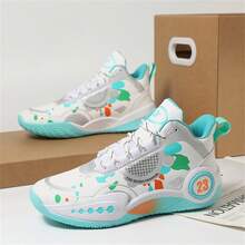 男士運動鞋2024秋冬系列抓地減震幻影戰鬥籃球鞋 - 綠色 - 查看 9