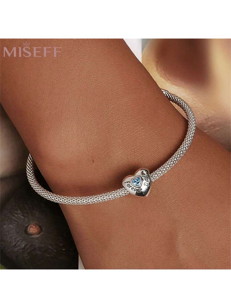 Ciondolo A Forma Di Libro In Argento 925 Per Bracciale O Collana - Bijoux Blu, Forever Love Box, Eleganza Senza Tempo