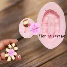 Molde de silicona roscado con rebanada y muñeca