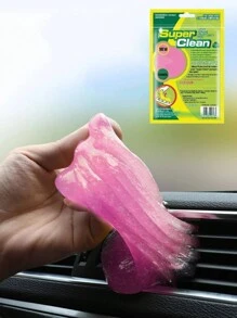 1件装汽车清洁软胶车用用品通用车内出风口除尘泥80g