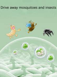 10/20 Piezas Bolas De Madera De Alcanfor Natural, A Prueba De Humedad, A Prueba De Polillas, Desodorante, A Prueba De Insectos, A Prueba De Moho - Multicolor - Ver 6