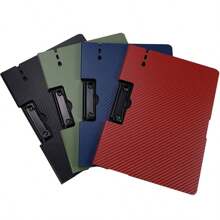 3 件/包 黑色、藍色、綠色、紅色便攜式資料夾 - 紅色 - 查看 8