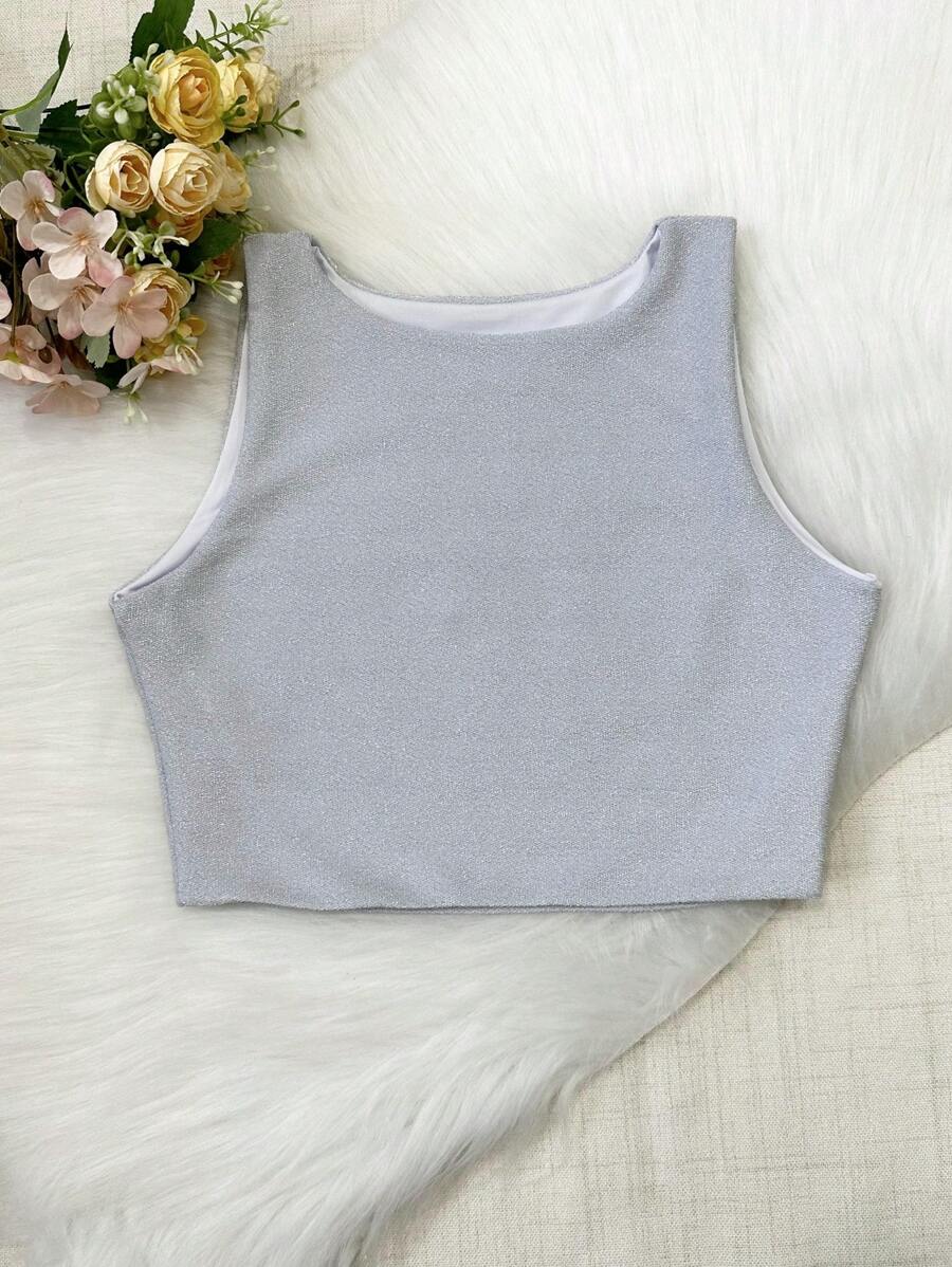 Women Tank Tops & Camis - 白色 - 查看 1
