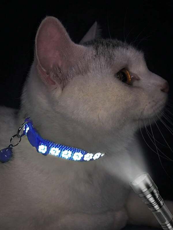 2 Stück Reflektierende Haustierkragen Für Kleine Und Mittelgroße Haustiere, Anti-verlust