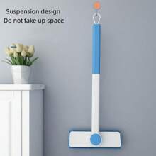 寵物用品寵物毛髮去除刷,適用於地毯,清潔狗毛,貓毛,黏性刷子,家用寵物美容工具 - 藍白色 - 查看 1