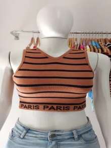 Women Tank Tops & Camis - Rỉ Nâu - Xem 1