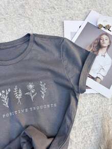 Women T-Shirts - 灰色 - 查看 4