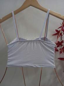 Women Tank Tops & Camis - 白色 - 查看 2