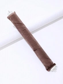 1入組加厚3cm掛鉤捲髮器，不需要加熱，適合鬆散睡眠大波浪捲曲工具，適用於家居日常使用 - 粉色 - 查看 2