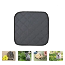 豚鼠籠子墊,防水豚鼠尿墊,30x30cm可水洗及重複使用的倉鼠小動物尿墊,適用於兔子等小動物 - 深灰色 - 查看 1