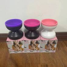 電動化妝刷清洗器,便攜式usb供電化妝刷清洗機,化妝刷清洗工具,她最佳的禮物（不含usb電纜） - 黑色 - 查看 12