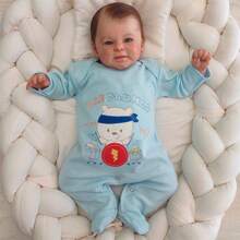 Baby Boys Bodysuits - 藍色 - 查看 1