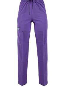 SOULMATE Alex_a Lady Surgical Pants - Lilac Purple - View 2