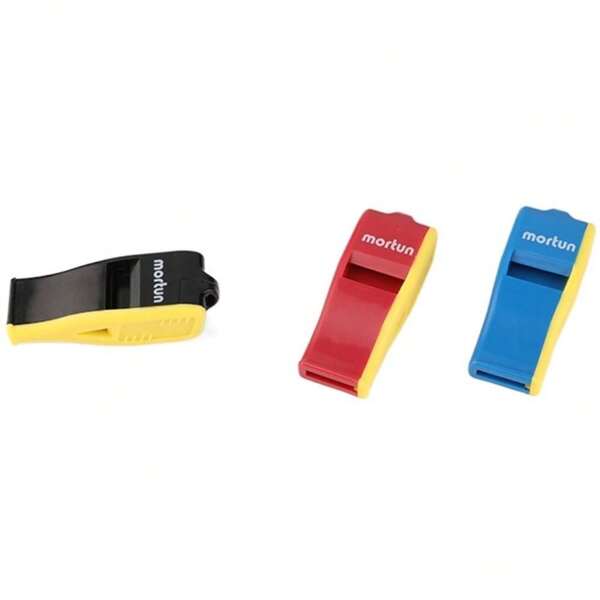1 Set High Referee Whistle Professional Portable Football
