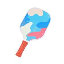 Juego De Paleta De Pickleball Profesional, Material De Fibra De Vidrio, Varios Colores, Con Embalaje De Bolsa De Burbujas, 1 Ud. - Azul - Ver 5