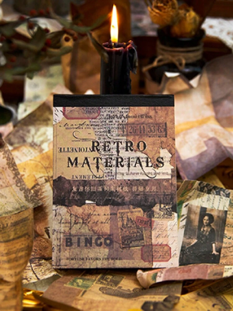 コラージュ 素材 セット 本 紙 100 冊セット 全4種 | SHEIN JAPAN