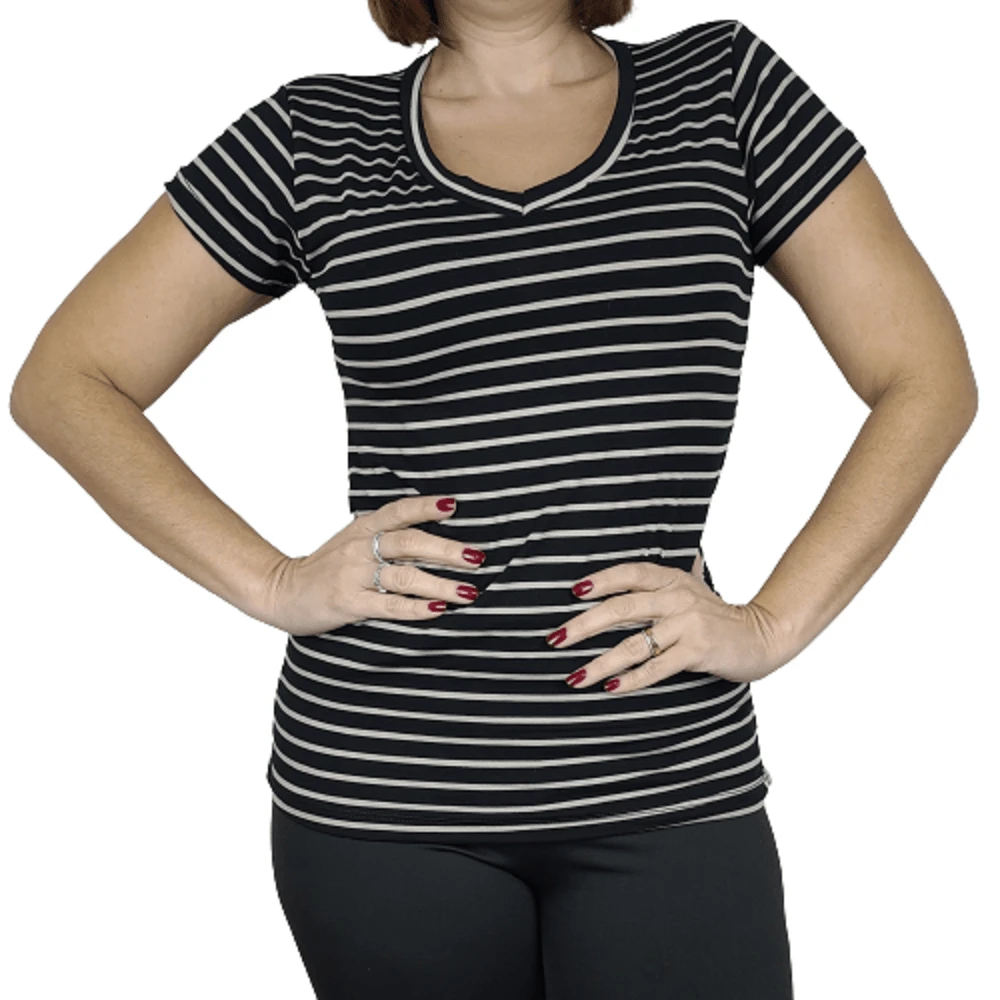 Women Blouses - 黑色 - 查看 1