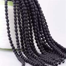 6/8/10 毫米天然石珠石圓形真石串珠散裝寶石孔尺寸 1 毫米 Diy 光滑珠子適用於手鍊項鍊耳環珠寶製作 - 串珠 - 查看 68