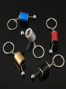 1入組車檔形狀鑰匙扣 - 彩色 - 查看 8