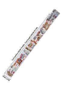 1pc Pet Home Theme Decorative Tape, Doraemon Theme, For Scrapbooking, Diy Album, Diary Planning, Gift Wrapping & Craft Decor - Multicolor - View 2