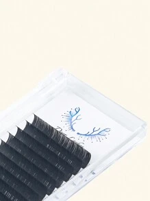 Volume Eyelash Extension Classic Individual Eyelash Extensions 1 Box Volume Eyelash Extensions Lash Extensions Mixed Tray 8-15mm - Black - View 9
