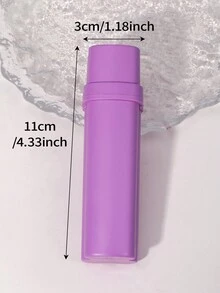 1 件紫色翻蓋收納盒,附打火機收納,可攜式預捲筒收納盒,保護盒,易於攜帶,家用小工具 - 紫色 - 查看 7