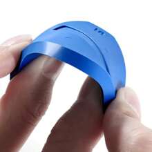 4入組廚房和浴室瓷磚縫隙工具套件,包括刮刀、刷子、密封膠帶和清潔劑 - 藍色 - 查看 6