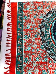 Plus Size Cover Ups - trái cam - Xem 1