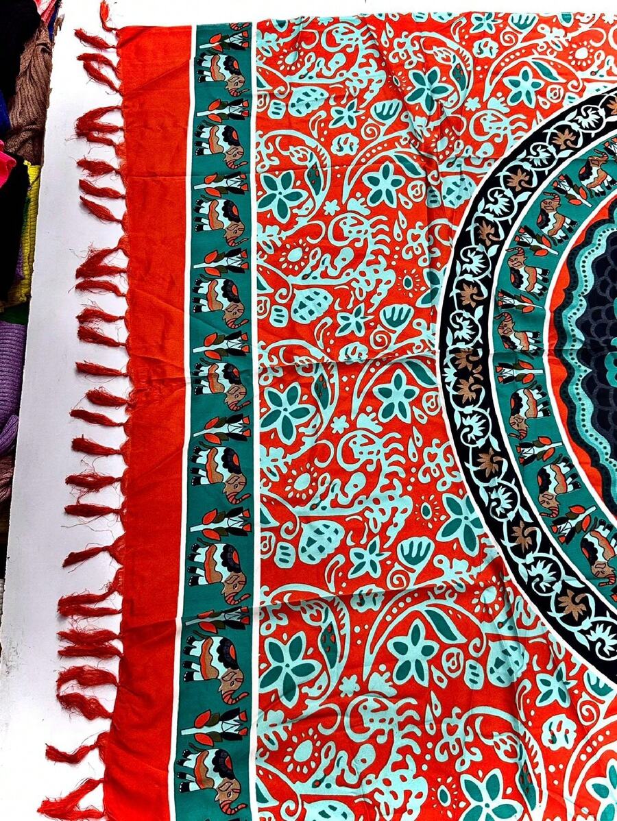 Plus Size Cover Ups - trái cam - Xem 1