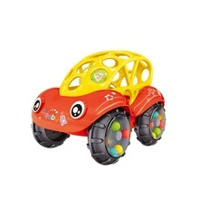 滾動軟膠車玩具車,1車多種顏色 - 紅色 - 查看 1