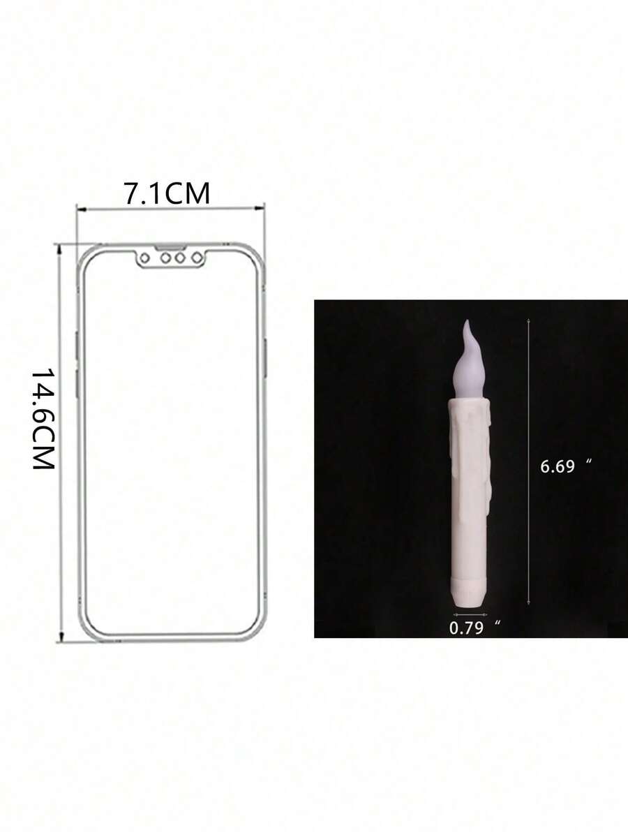 Christmas Decoration 1set Random Color/Style Magic Wand Control Led