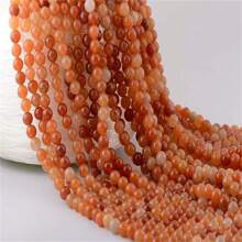 6/8/10 毫米天然石珠石圓形真石串珠散裝寶石孔尺寸 1 毫米 Diy 光滑珠子適用於手鍊項鍊耳環珠寶製作 - 串珠 - 查看 74