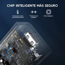 1Hora Cargador Tipo C Carga Rápida Usb Datos Celular - Blanco*2 - Ver 4